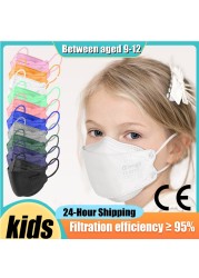 CE FFP2 certified mascarillas fpp2 ninos children masks ffp2 approved mask Spain kids KN95 mask ffp2mask child protective mask