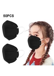 10pcs kids mask kn95 mascarilla infantil ffp2 mascarillas for kids ffp2 face mask ffp2mascarilla homology ada Kn95 masque enfant