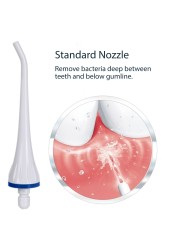 2 نصائح بديلة متوافقة مع Mornwell D50 & D52 & F18 جهاز تنظيف الأسنان بالماء عن طريق الفم الري لالأقواس