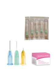 Disposable high quality painless micro needle 25g*13mm 27g*13mm 18g*30mm 10pcs/bag hypodermic syringe mesotherapy needle