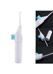 New Manual Oral Irrigator Mouth Mini Washer Portable Water Flosser Dental Cleaner Home Dental Water Jet Dropshipping