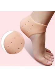 1 Pair Silicone Feet Heel Protector Anti Slip Pain Relief Anti Cracking Foot Health Care For Men Women High Heel Shoes Protection Cover