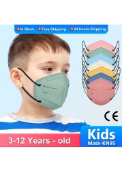 الأطفال FFP 2 أقنعة 4-12 سنة Mascarillas FPP2 نينوس homology ada إسبانيا 5 طبقات KN95 أقنعة أطفال Morandi ffp2fan الطفل