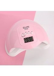 Nail Dryer Manicure 48W Phototherapy LED USB Smart Machine Fast UV Gel Nail Polish Machine Nail Art Tool