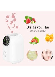 DIY Face Mask Maker Machine Automatic Fruit Vegetable Collagen Mask For Pregnant Women Moisturizing Anti Aging Beauty Skin Care Tool