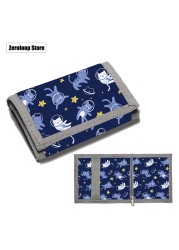 Can be customized children's cartoon printing cute coin purse, foldable cloth wallet, fashion student bank card holder