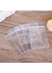 5pcs Unisex Popular Transparent Clear PVC Plastic Badge Work Exhibition ID Name Card Holders Waterproof