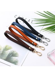 All-match mini bag belt purse belt women's wrist bag belt solid color women's simple handle purse belt bag replacement