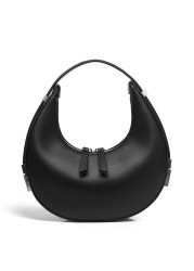 Special design half moon underarm bag small fresh handbag sweet color three dimensional bag