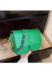 2022 New Women Crossbody Bags Solid Color Fashion PU Leather Women's Face Solid Color Shoulder Bag Female Messenger Bag