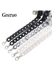 1pc 60cm/120cm Detachable Handle Replacement Bags Acrylic Strap Shoulder Strap DIY Resin Handbag Strap Women Bag Accessories