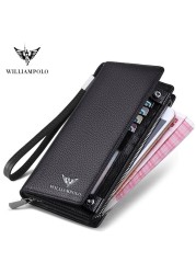 WilliamPOLO - New Design Business Phone With Zipper And Credit Clip