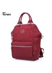 2021 new nylon backpack students school bag for teenage girls boys backpacks fashion street laptop bag female backpack