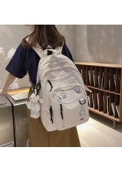 JUPISE Fashion Large Student Backpack School Bag For Girls High Capacity Women Backpack Vim Cute Leisure Travel Mochila