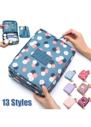 Multifunctional Women Outdoor Cosmetic Storage Bag Organize Cosmetic Bag Portable Waterproof Female Travel Make Up Cases