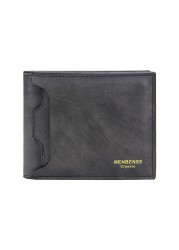 Men's Wallet Purse Money Bag Fashion PU Soft Leather Male Small Wallet Card Holder Hasp Coin Pocket Slim Wallet Wallet Men