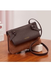 Cnoles Mobile Phone Small Crossbody Bags For Women Shoulder Bag Messenger Bag Ladies Designer Brand Bags Fan Shaped Hardware