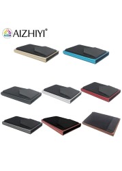 Anti-theft Automatic ID ID Card Holder Small Case Aluminum Protective Bank Credit Card Storage Bag Wallet Purse