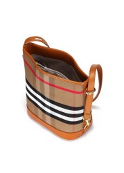 Ladies tote bag new trend leather messenger bag fashion one shoulder large capacity passenger plaid bucket bags women