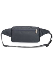 New Fashion Men's Nylon Belt Bum Waist Phone Pouch Fanny Pack Male Multifunctional Casual Crossbody Shoulder Sports Zip Chest Bag