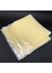 Double Sided Soft Silicone Tattoo 3/5/10/15/30pcs Exercise Pads White Material For Microblading On Skin