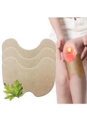 24pcs Medical Knee Pain Plaster Natural Wormwood Extract Knee Joints Pain Sticker Body Rheumatoid Arthritis Pain Relief