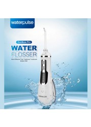 Waterpulse V500 Adult Portable Oral Irrigator Rechargeable Water Flosser 200ml IPX7 Water Floss