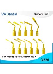 Vvteeth PiezoSurgery Tips for Mectron Woodpecker Dmetec NSK Orthopedic Cut Sinus Lift Dental Implant Handpiece Piezo Surgery