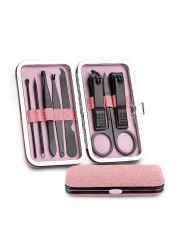 Professional scissors nail clippers one set nail groove pedicure knife dermatitis clipper nails manicure tools