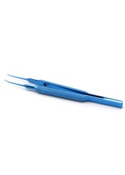 Titanium alloy microscopic instruments, small serrated scissors, tweezers, probes, hooks, spoons, rackets