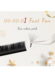 YILEX 0.07 Thickening Easy Fanning Eyelash Extensions Soft Faux Volume Natural Eyelashes Individual Eyelashes Eye Lashes