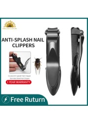 INNERHOUSE Stainless Steel Cicada Nail Clipper With Nail File Anti Splash Nail Trimmer Scissors Manicure Pedicure Tool Set