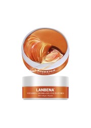 LANBENA Eye Mask Deep Moisturizing Eye Patch Gel Pad Anti Wrinkle Remove Dark Circles Whitening Brightening Eye Care TSLM1