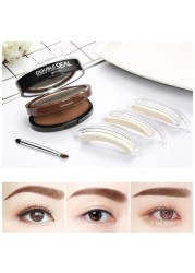 Eyebrow Seal Waterproof Long Lasting Professional Double or Single Layer Makeup Palette Enhancers Lazy Seal Eye Brow Shadow