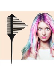 Professional Hair Dye Comb Hair Styling Tool Hair Coloring Multifunctional Hair Brush Salon Barber DIY Styling Highlighting Comb