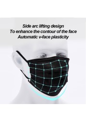 In Stock 10/50pcs Mask Disposable Face Mask Black Nonwove 3 Layers Mouth Mask Filter Anti-Dust Respirator Protective Masks Adults