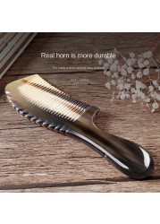 MR.JULIET Thick Real Ivory Comb Ladies Long Hair Natural Household High Quality Authentic Yak Bone Anti Static Massage