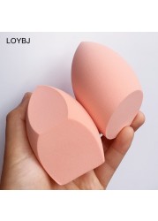 Loebig 1/2pcs Big Size Makeup Sponge Foundation Cosmetic Puff Smooth Powder Blending Sponge Cosmetic Soft Cosmetic Make Up Sponge Puff