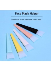 Professional Silicone Facial Mask Brush Face Makeup Mud Applicator Cream Mixing Soft Portable DIY Beauty Tools Women Beauty