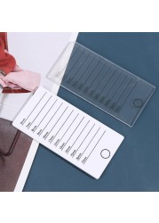 2 in 1 Acrylic False Eyelashes Plate Holder Pad Lashes Holder Extension Tool Extension False Eyelash Hand Belt Pallet Holder