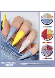 4 Color Solid Canned Nail Gel Cream Texture Phototherapy Painting Gel UV LED DIY Nail Art Design Nail Gel Polish TSLM1