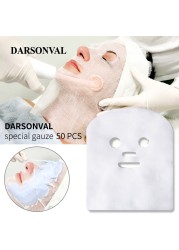 DARSONVAL 50pcs Face Gauze Facial Masks Slimming Remove Eye Pouch Facial Skin Care Mask Beauty Tools Face Gauze Mask