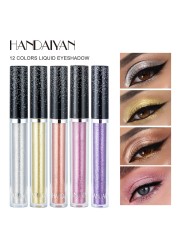 Elegant Makeup Glitter Liquid Eyeshadow Shimmer Diamond Shiny Eyeshadow Palette Lasting Shimmer Pigmented Eye Shadow Cosmetics