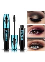 Waterproof 4D Silk Fiber Mascara Natural Soft Long Eyelashes Eye Makeup Lashes Black Mascara Thick Eyelash Cosmetics Easy To Dry