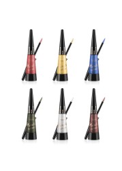 1pc Colorful Glitter Shimmer Liquid Eyeliner Diamond High Glossy Eyeliner Permanent Waterproof Liquid Eye Shadow Pencil