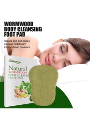 16pcs Detox Wormwood Foot Patch Relieve Pain Plaster Relieve Stress Help Sleep Weight Loss Body Slimming Detox Pad