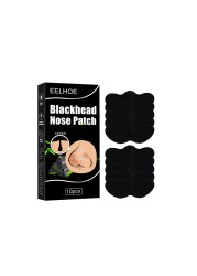 10pcs Nose Blackhead Remover Mask Deep Cleansing Skin Care Shrink Pores Acne Treatment Black Nose Mask Dots Pore Clean