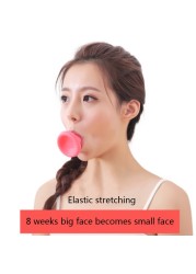 Silicone V Face Facial Lifter Double Chin Slim Skin Care Tool Firming Expression Exerciser Removal Masseter Muscle Line