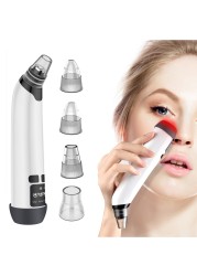 Electric Blackhead Remover Acne Point Vacuum Cleaner USB Set Pore Cleaner Acne Pimple Extraction Tool