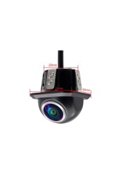 Smartour 1080P 180 Degree CCD Car Rear View Camera Auto Parking Monitor HD Night Vision Waterproof Universal Car Front Camera